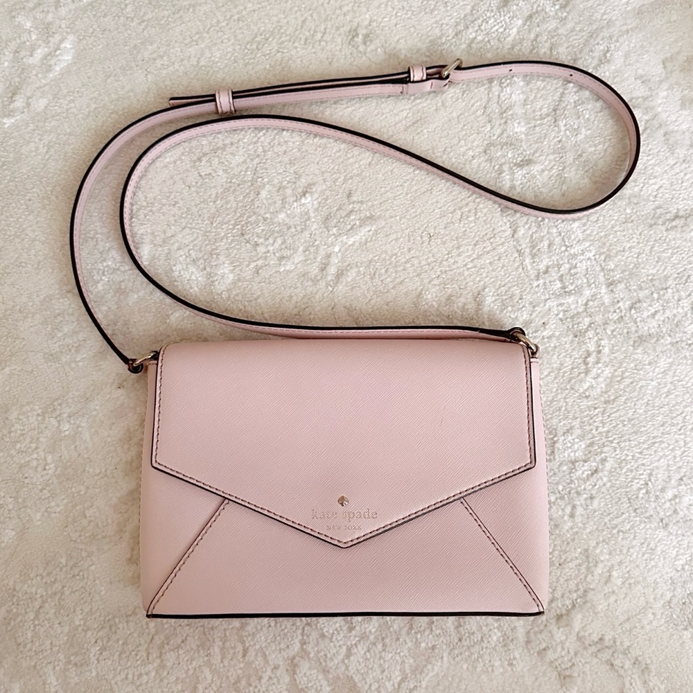 Kate Spade Pink Cedar Street Monday Envelope Crossbody Bag